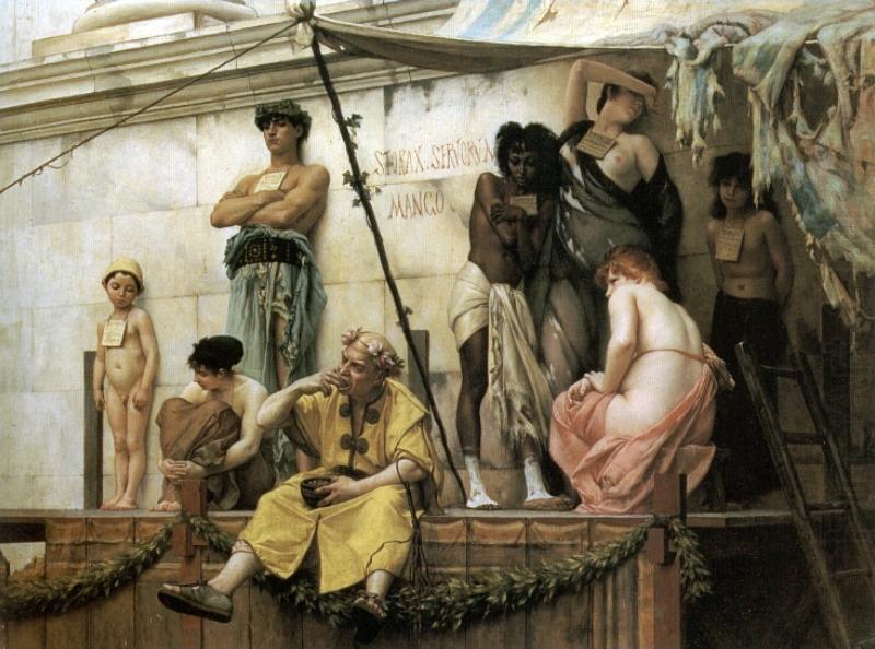 Le marche aux esclaves - The Slave Market, Gustave Boulanger